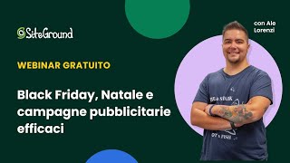 Black Friday Natale e campagne pubblicitarie efficaci [upl. by Necaj473]