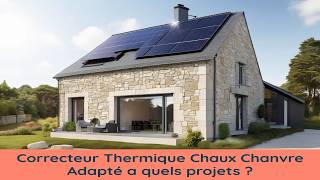 ISOLER SA MAISON avec un CORRECTEUR THERMIQUE  Cest judicieux [upl. by Cung645]