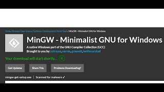Instalación del compilador MINGW y compilación de código C [upl. by Idnem]
