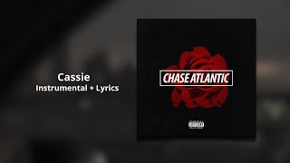 Chase Atlantic  Cassie Filtered Instrumental  Lyrics [upl. by Nezah]