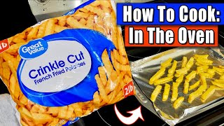 How To Cook Frozen French Fries in the Oven [upl. by Gabler]