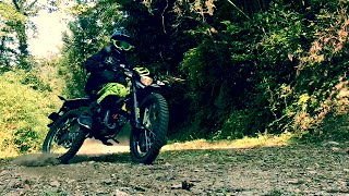 【CCW FX110】 糸島近郊の林道を走る！ 【オフロードバイクごっこ】 [upl. by Dibrin]