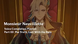 Learn Japanese form Monsieur Neuvillette  Part III  English Voice  Genshin impact Version 51 [upl. by Isaacs905]