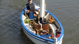 Nahla  RC scale steam boat [upl. by Tabbatha]