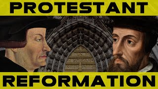 The Protestant Reformation 34  Calvin and Zwingli [upl. by Dyann]