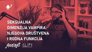 Danilo Trbojević o seksualnoj dimenziji vampira njegova društvena i rodna funkcija [upl. by Eta644]