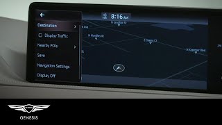 Navigation Overview  Genesis G80 and GV80  HowTo  Genesis USA [upl. by Kramal]