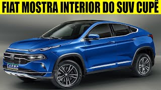 FIAT REVELA INTERIOR DO NOVO SUV COUPÉ BASE DE PREÇO E CONSUMO [upl. by Notsreik]