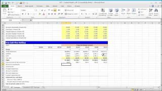 Financial Modeling Quick Lesson Building a Discounted Cash Flow DCF Model  Part 1 [upl. by Lewert]