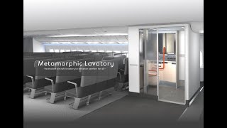 Metamorphic Lavatory Accesible Aircraft Lavatory to Enhance Comfort for All [upl. by Enialehs]