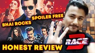 RACE 3 3D  HONEST REVIEW  SPOILER FREE  WATCH FOR SALMAN KHAN [upl. by Nigen]