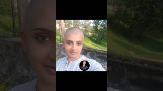 headshave edit of sujitha headshave tamil actress longhair story shavehead mottai [upl. by Iolande]