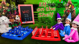 Elf on the Shelf Guess Who vs Elf Pets Jinx Stole Buddys Hat Day 2 [upl. by Eiliab]