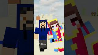 Mr amp Mrs Sorry Kiss 💋 Part 4 minecraft shorts [upl. by Cousins817]