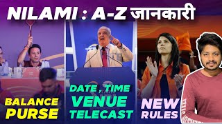 IPL 2025 Mega Auction Date and Time  Rules  News  Telecast  Players List  MY Cricket Production [upl. by Voccola621]