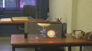 Colite P6 transparent LED film demo [upl. by Kisung]