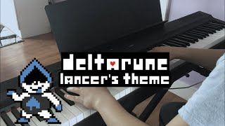 Lancers Theme Deltarune Piano [upl. by Tommy]