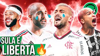 ♫ FLAMENGO SÃO PAULO FLU e mais ELIMINADOS DA LIBERTA E SULA  Paródia Gosta de Rua [upl. by Petunia]