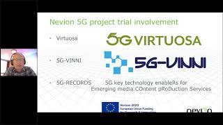 Nevion webinar June 10 2020 Will 5G transform broadcasting [upl. by Amehr]