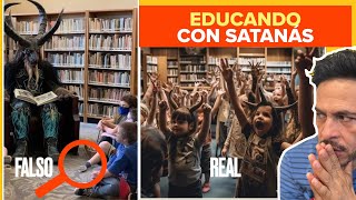 🔥🔥🔥 LA VERDAD detrás de las imágenes de SATANISTAS enseñando en las ESCUELAS [upl. by Papert]