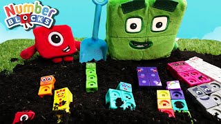 Numberblocks are Under the Dirt Learn Odd amp Even Numbers  Playtime Learning [upl. by Mickelson]