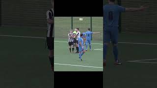 Amazing Grassroots Football Video  Penalty Awarded Goalkeeper Red Card Penalty Save shorts [upl. by Wimsatt]