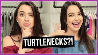 TURTLENECK CHALLENGE  Closet Wars w Merrell Twins [upl. by Glorianna16]