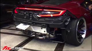 HONDA ACURA NSX MK2 x Fi Exhaust  Sound Check l The new Fi Pure Sound [upl. by Ayyn463]