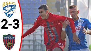 Brescia vs Cosenza 23 All Goals and Extended Highlights [upl. by Dareen230]