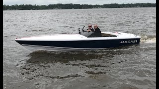 380 HP Donzi 22 Classic  One Wake [upl. by Namyaw945]