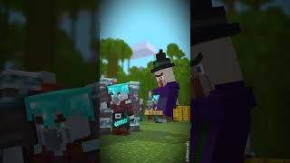 Pillager x Witch x Entity 303 Vs Villager x Iron Golem x Herobrine ⚡⌚⚡ Transform Watch [upl. by Navar]