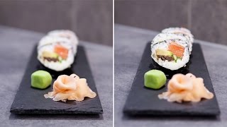 Jak zrobić sushi futomaki z wędzonym łososiem  RobimySushicom [upl. by Almeida]