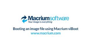 Macrium viBoot [upl. by Puttergill]