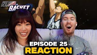 KISE VS AOMINE FINALE  Kuroko No Basket Episode 25 Reaction [upl. by Elyl]