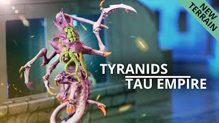 Tyranids vs Tau Empire  NEW RULES  A 10th Edition Warhammer 40k Battle Report [upl. by Wamsley103]