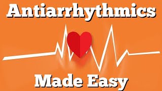 Antiarrhythmic Drug Class Mnemonic and Pharmacology Made Easy  Medical Nursing and USMLE [upl. by Nhar]