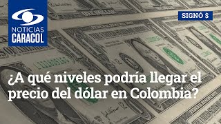 ¿A qué niveles podría llegar el precio del dólar en Colombia [upl. by Isyed]