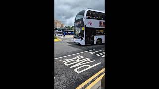 Busy Glasgow Buchanan with First 38474 amp 33439 and Stagecoach 28700 together with 10517 May 2024 [upl. by Refinneg]