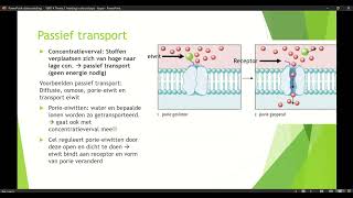 Klas 4 VWO Thema 1 Inleiding in de biologie basisstof 5 Transport door membranen deel 4 [upl. by Eisso]