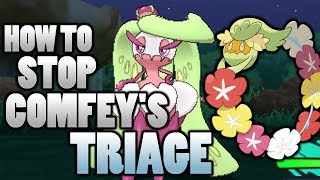 Does Psychic Terrain or Queenly Majesty Block Comfeys Triage In Pokemon Sun and Moon [upl. by Eimyaj]