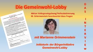 Aktion VolksgesetzgebungVolksabstimmung mit Marianne Grimmenstein [upl. by Patman978]