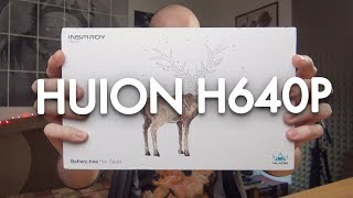 Drawing Tablet In Your BAG  Huion H640P Review [upl. by Bigot661]