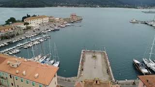 Italy 🇮🇹 Portoferraio travel dronevideo [upl. by Arrik]