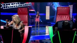 Andreea Olariu  I surrender  Vocea Romaniei  Auditii pe nevazute  Sezon 2  Editia 3 [upl. by Rasmussen]