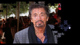 Al Pacino Puzzle Time Lapse 500pcs [upl. by Cannell]