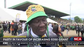 ANC in favour of increasing R350 grant [upl. by Silrak]