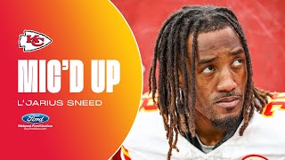 Fly Around with Cornerback LJarius Sneed  Micd Up Week 12  Chiefs vs Raiders [upl. by Alyhc]