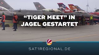 quotTiger Meetquot NatoManöver in Jagel gestartet [upl. by Nehttam]