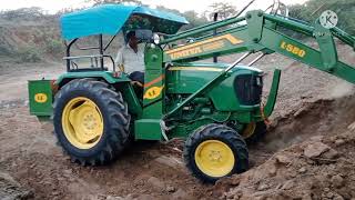 JOHN Deere 5105 4wd Umiya lodar [upl. by Kissee]