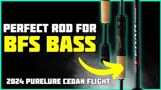 BFS Bass Rod  New 2024 Purelure Cedan Flight Unboxing [upl. by Wooster]